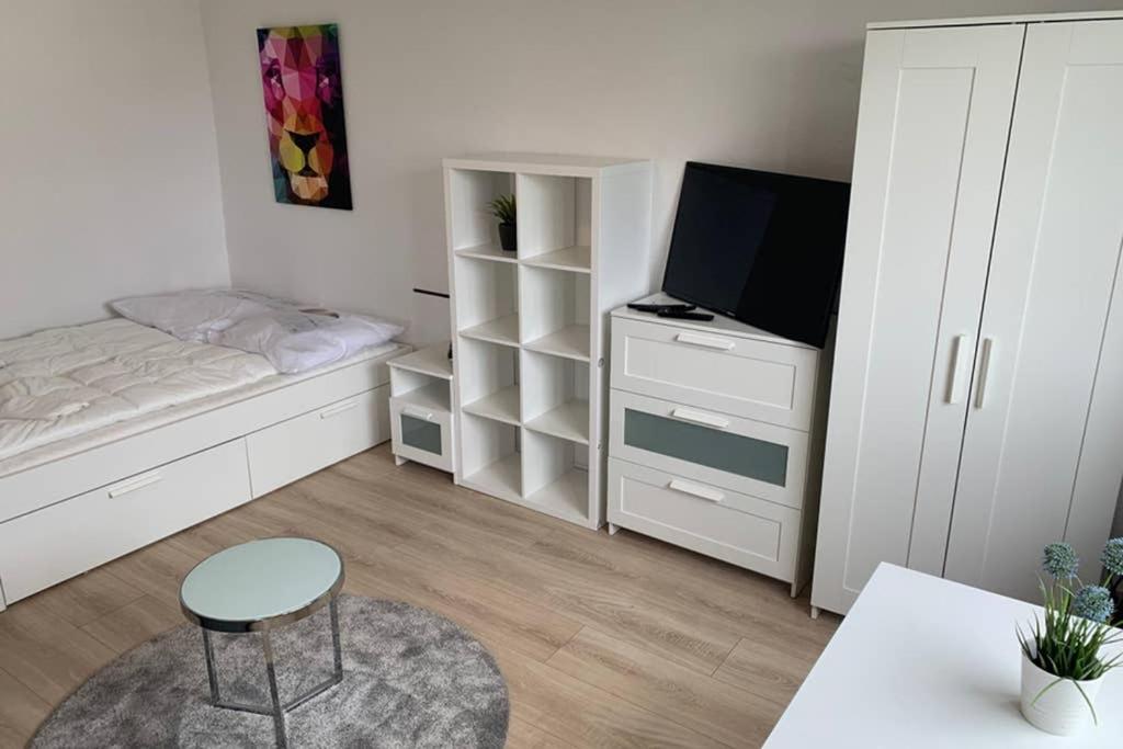 1 Zi-Whg, Netflix, Wifi, Kueche, 15Min Zum Zentrum Лайпциг Екстериор снимка